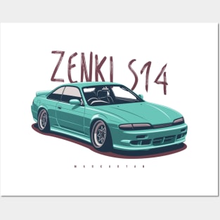 Zenki Posters and Art